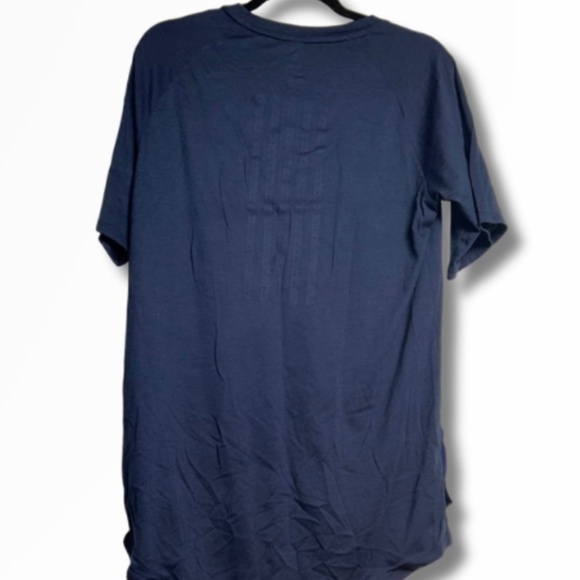 Mens Nike Jordan Jump-man Dri-Fit Shirt UNC North Carolina Tar Heels Navy Blue - Picture 2 of 5